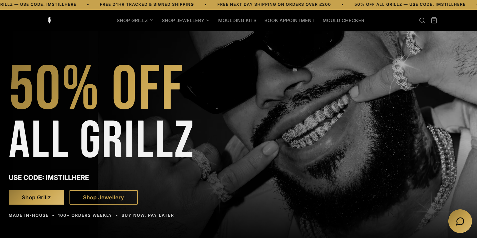 Icebank Jewellers homepage