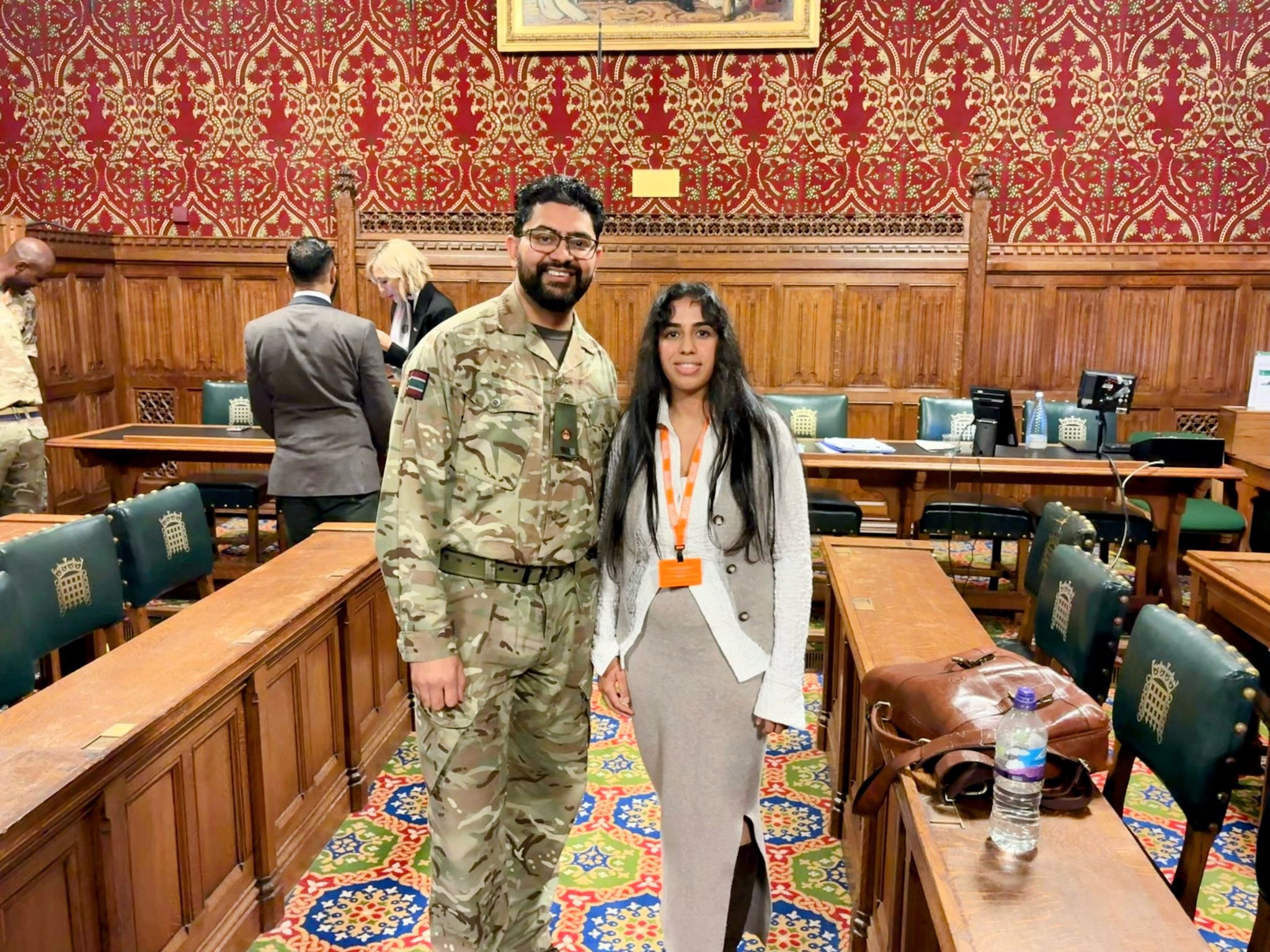 Merlin's Group founders at British Parliament